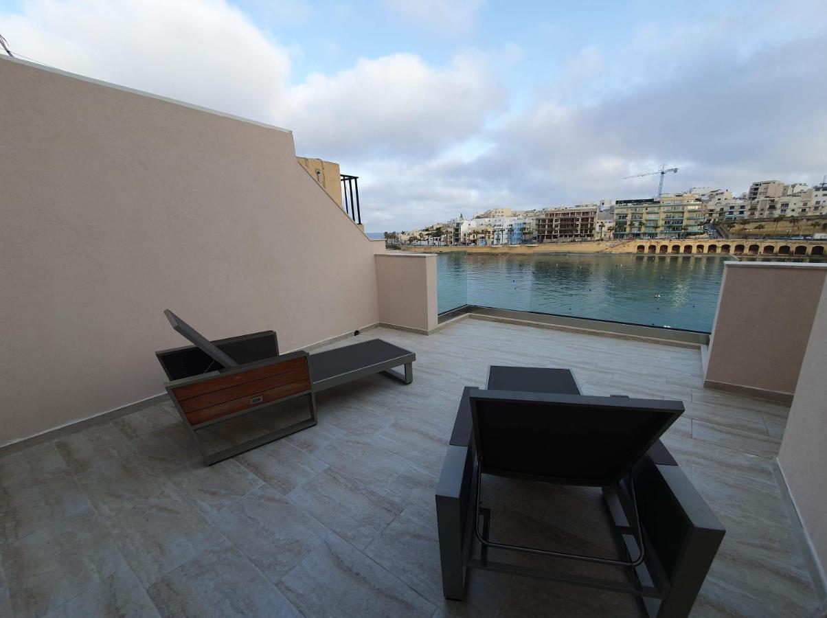 Marbella Holiday Apartments - Seafront - Wifi Marsaskala Exteriör bild